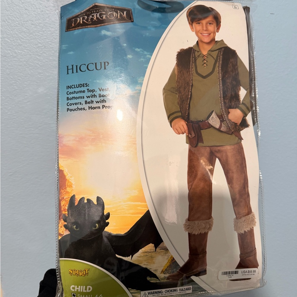 Spirit Hiccup Costume for Kids - Olive and Chestnut